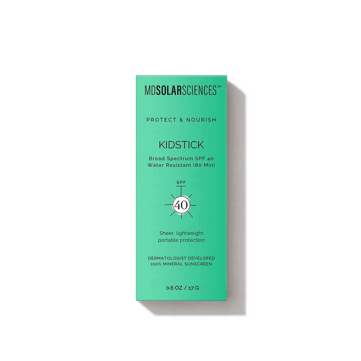 MDSolarSciences Mineral KidStick - Face & Lips Sunscreen - SPF 40  (0.6 oz)