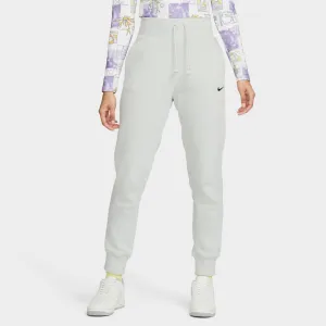 Nike Sportswear Women's Phoenix Fleece High-Waisted Fleece Joggers Light Silver / Black