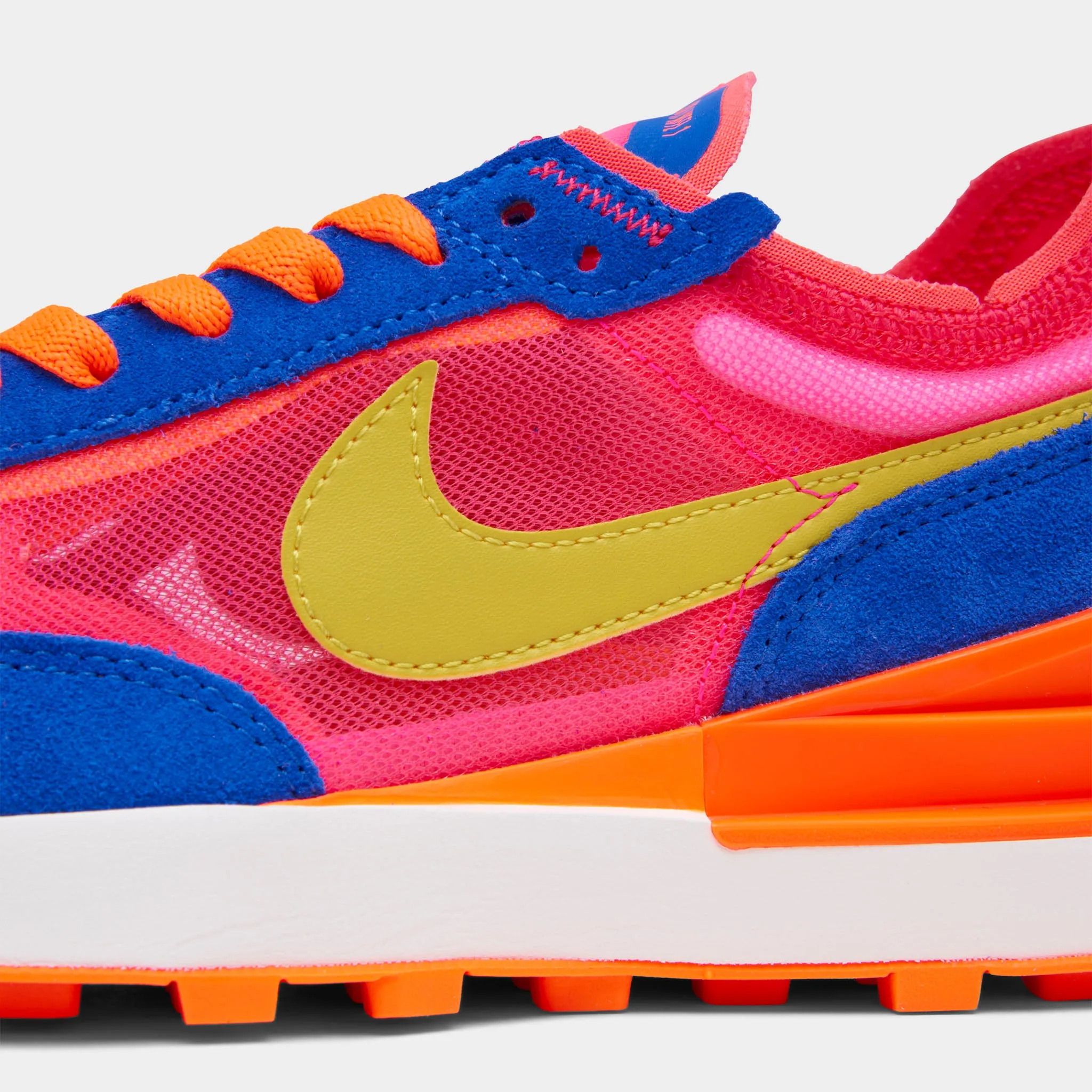 Nike Women's Waffle One Racer Blue / Bright Citron - Hyper Pink