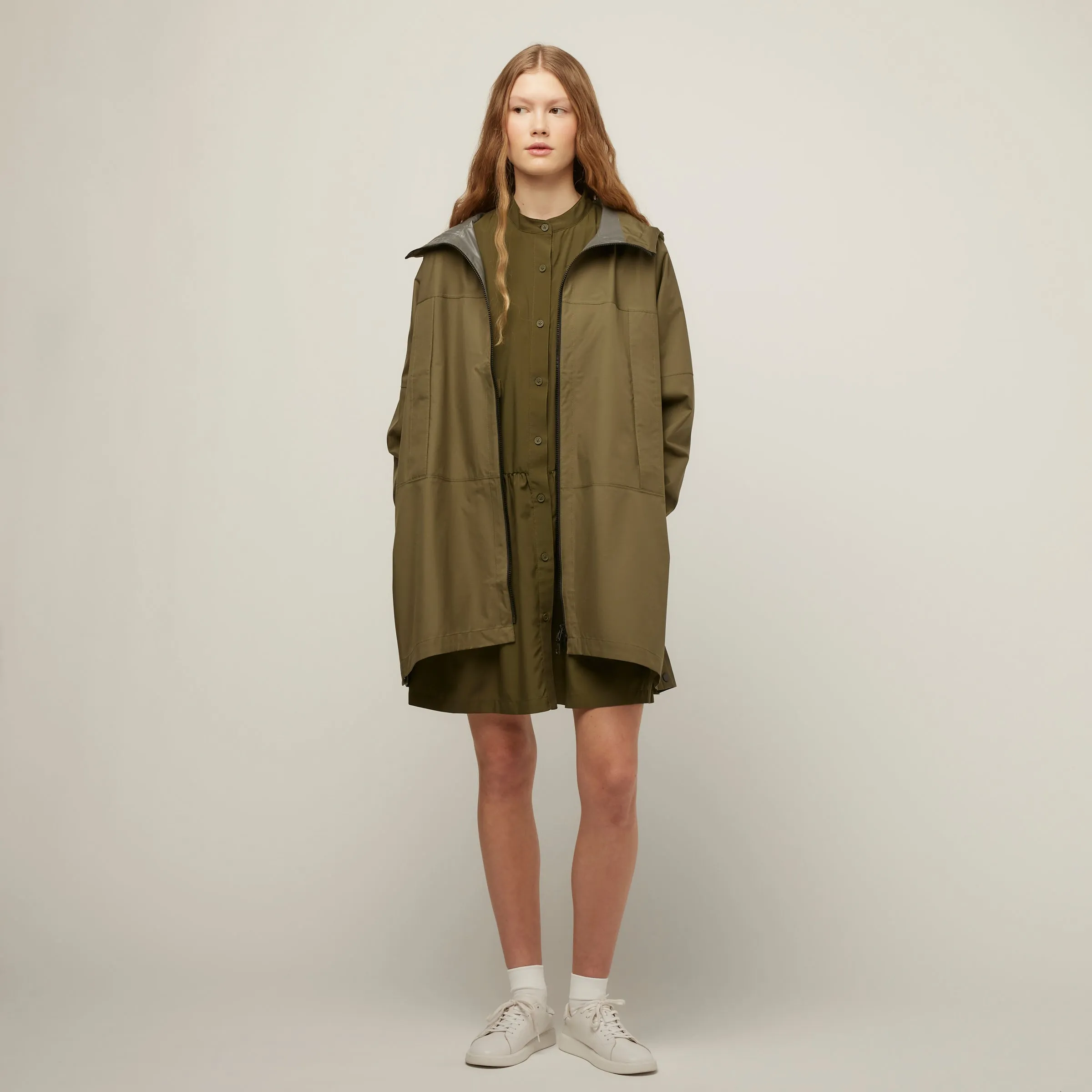Packable Hooded Poncho