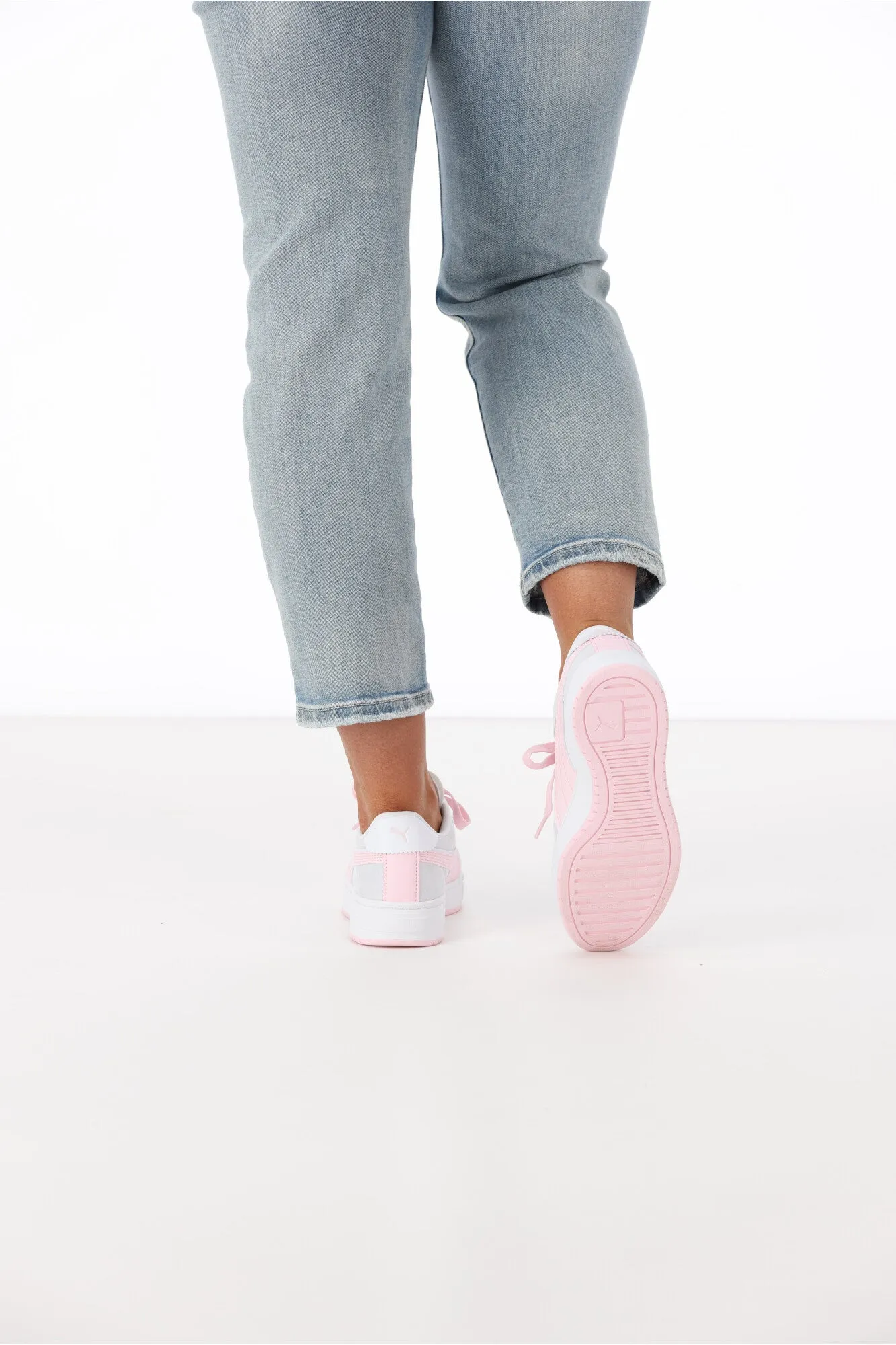 Puma CA Pro Queen Of <3s Womens White Whisp Pink Silver Mist