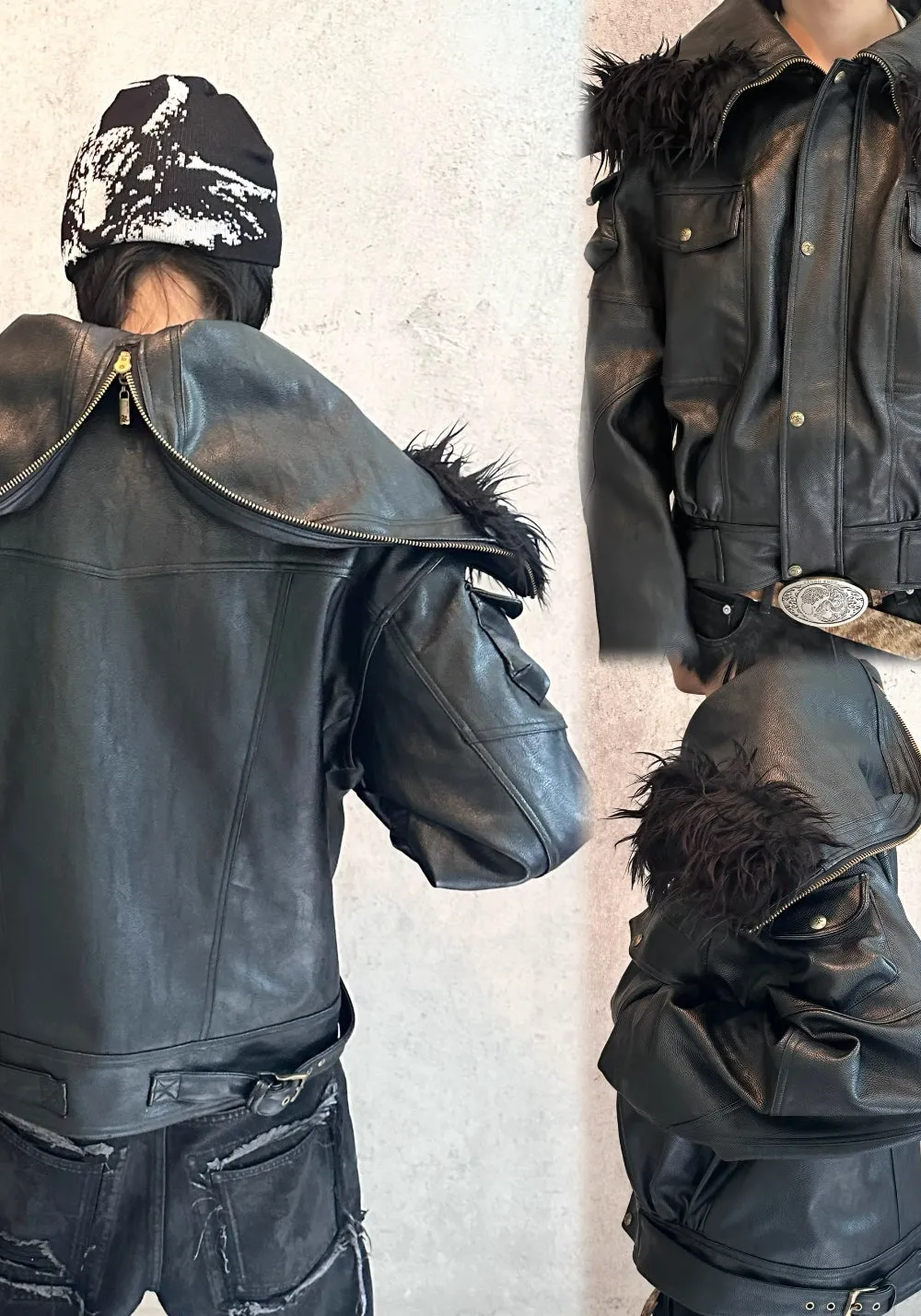 REGEN ZONE丨"RIOT" Waxed Graffiti Detachable N2B Parka
