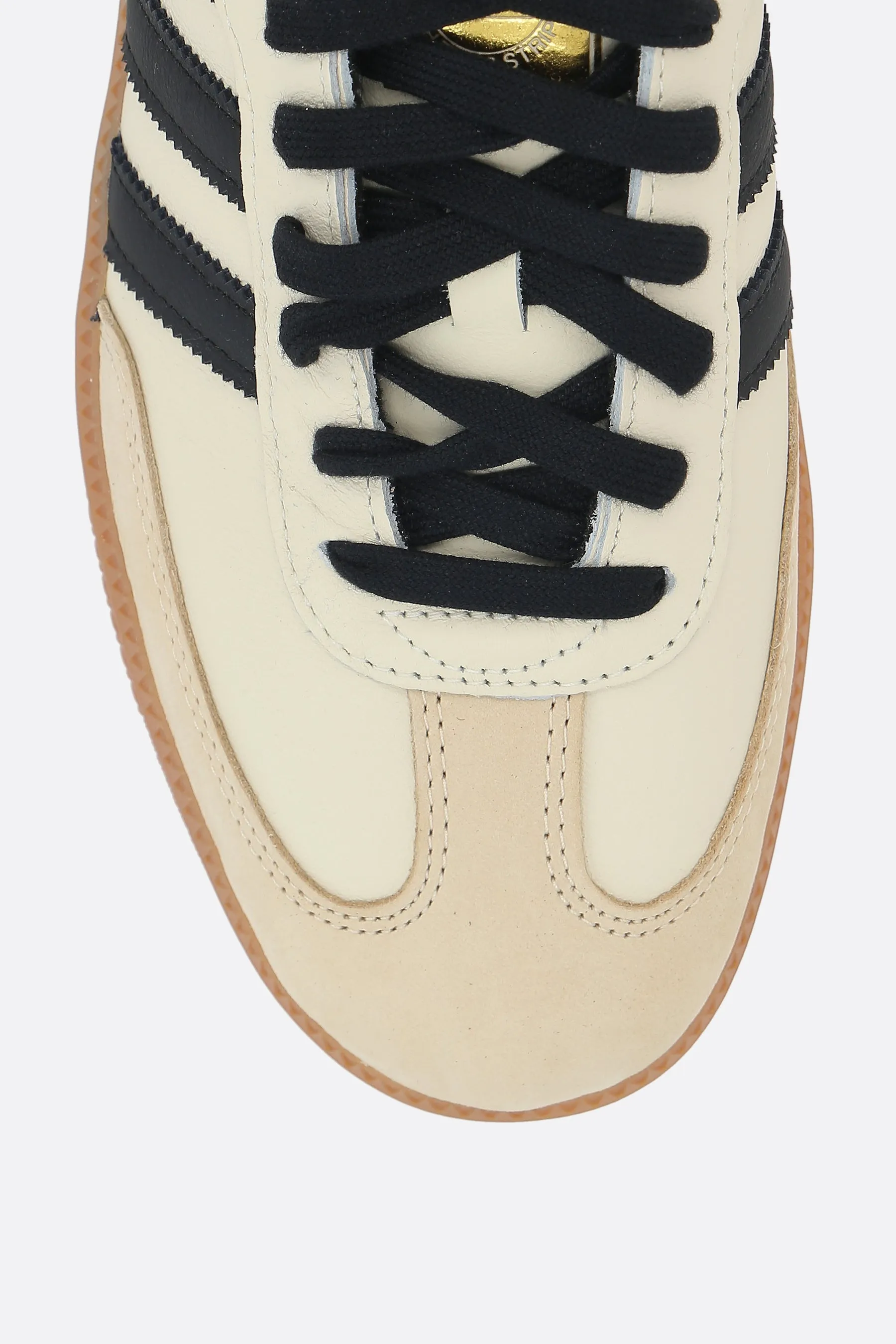 Samba OG W smooth leather and nabuk sneakers