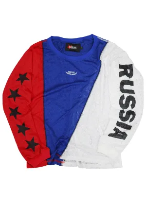 SANSLAWS丨Mesh Panel Long Sleeve