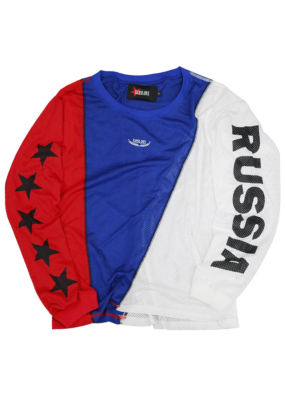 SANSLAWS丨Mesh Panel Long Sleeve