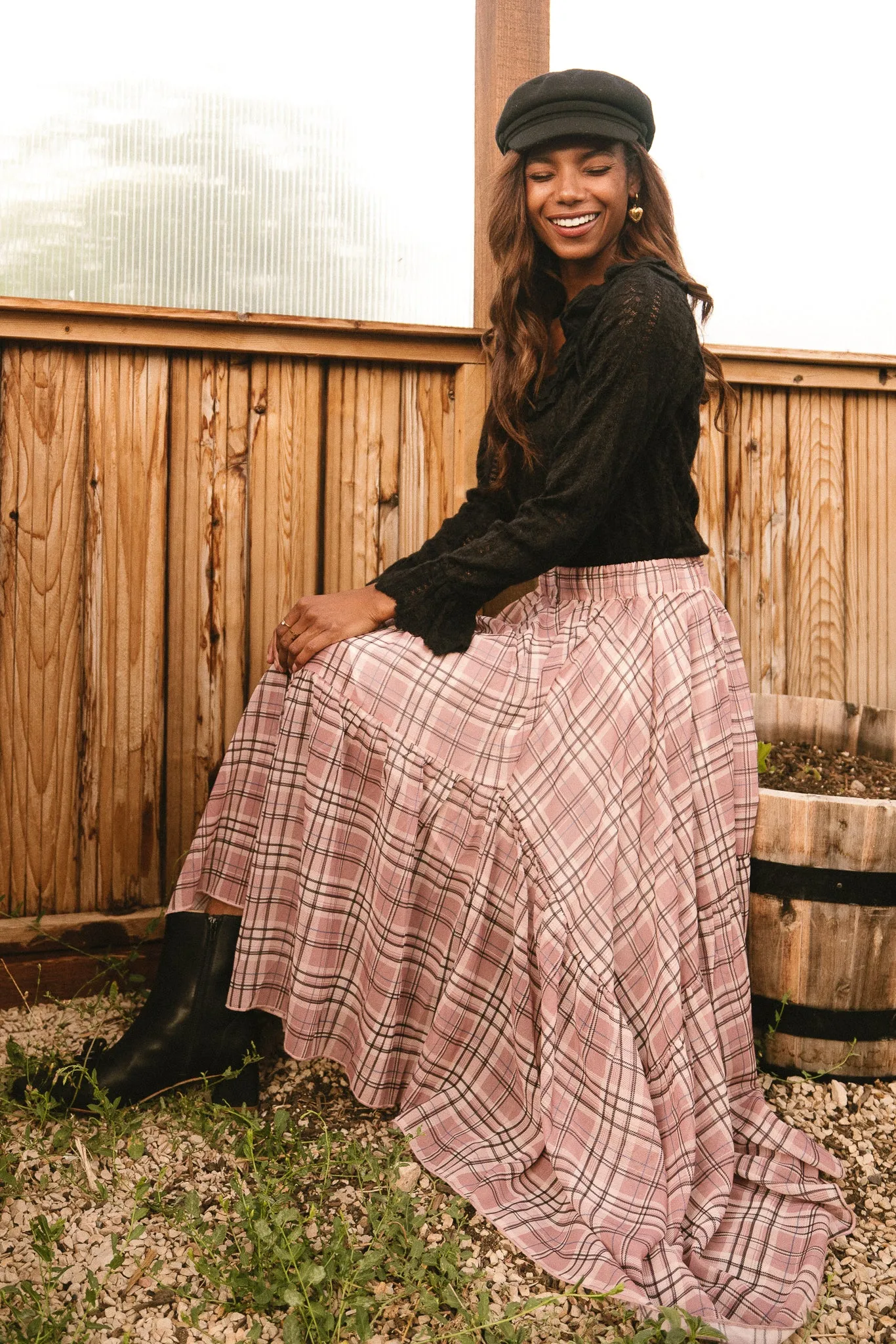 Shiloh Top in Black - FINAL SALE