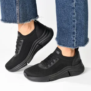Skechers Bobs Sparrow Flex Sports Sneaker - Black