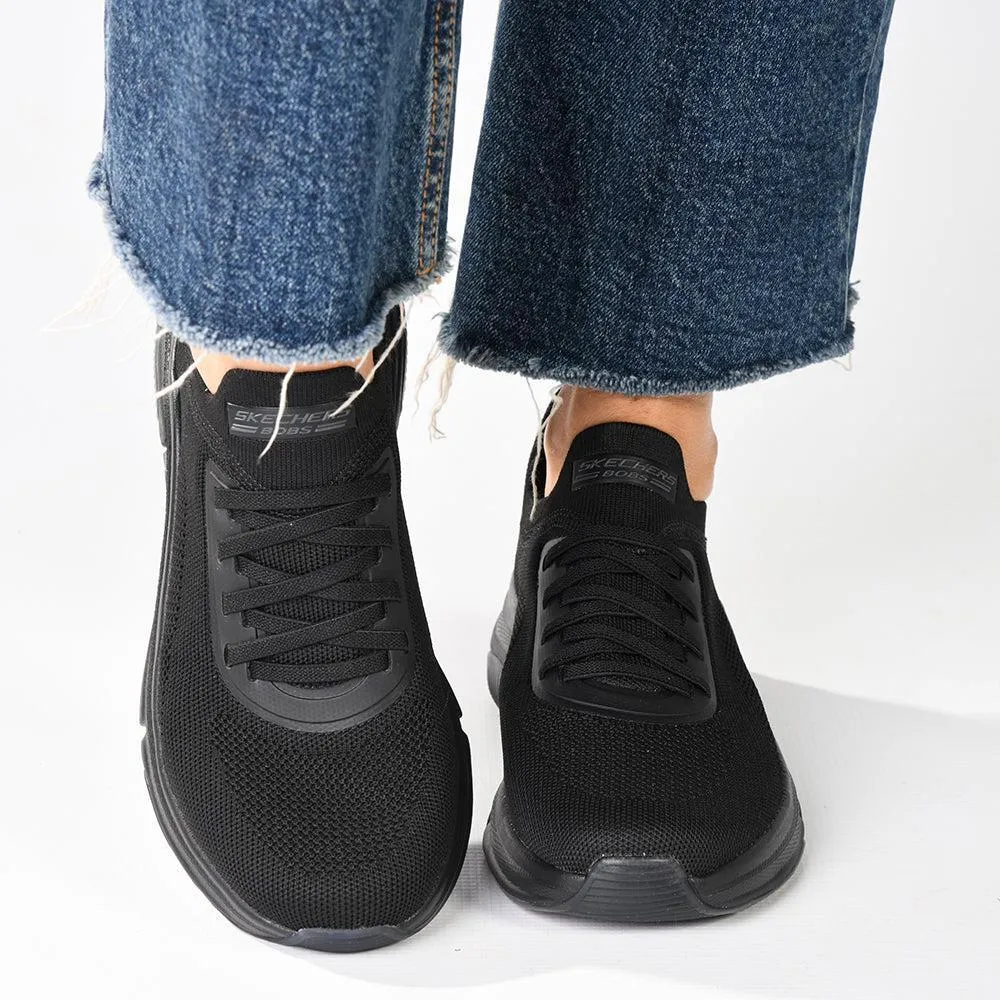 Skechers Bobs Sparrow Flex Sports Sneaker - Black