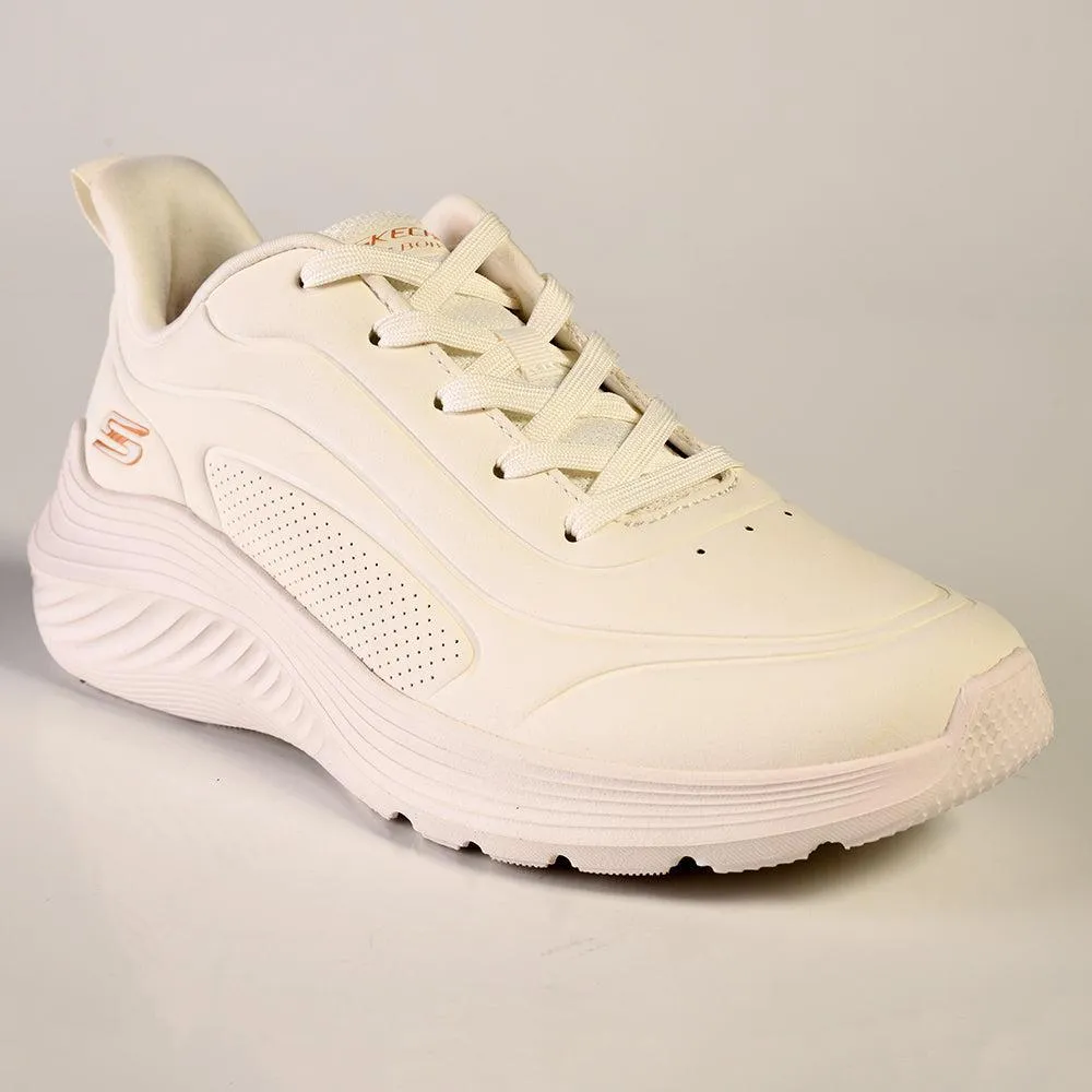 Skechers Bobs Squad Waves Sports Sneaker - White