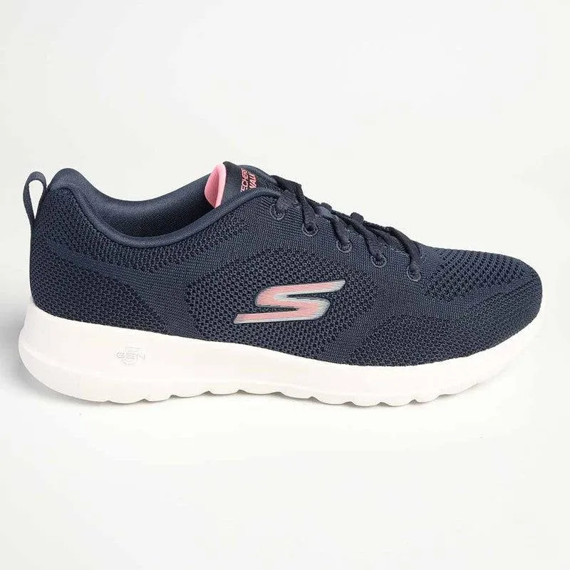 Skechers Go Walk Joy Lace Up Sneaker - Navy