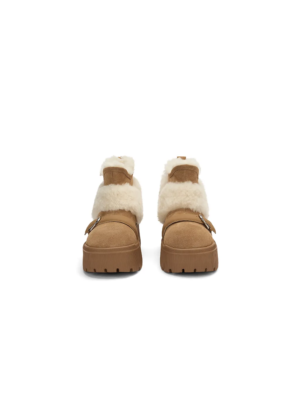 SMILEY丨Short Snow Boots-Camel