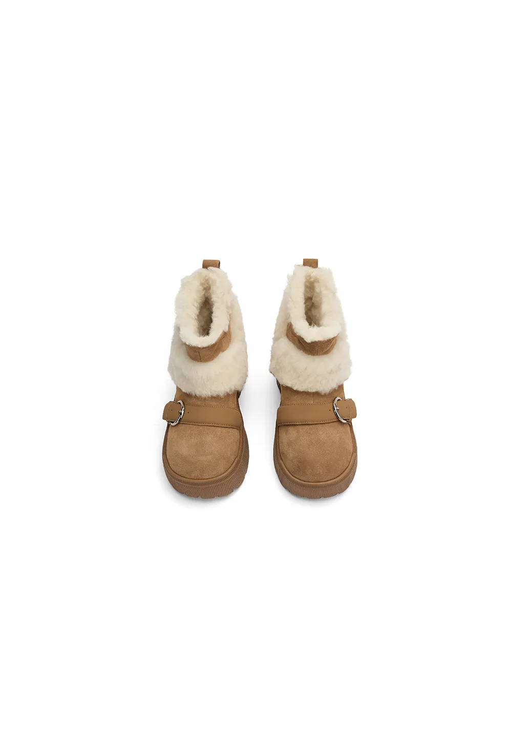 SMILEY丨Short Snow Boots-Camel