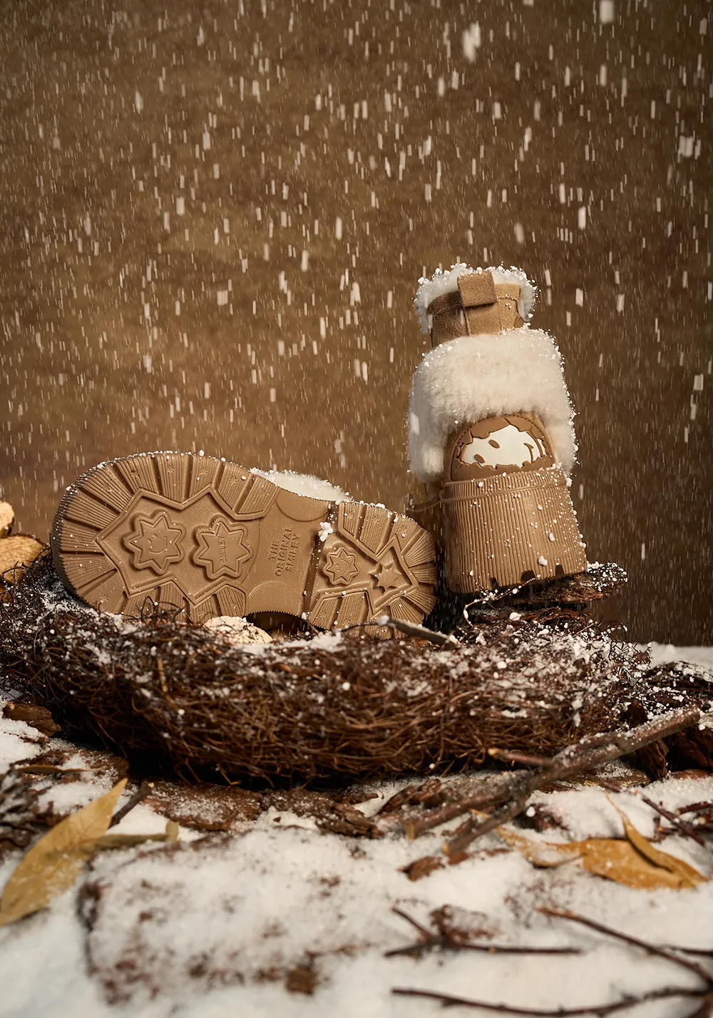 SMILEY丨Short Snow Boots-Camel