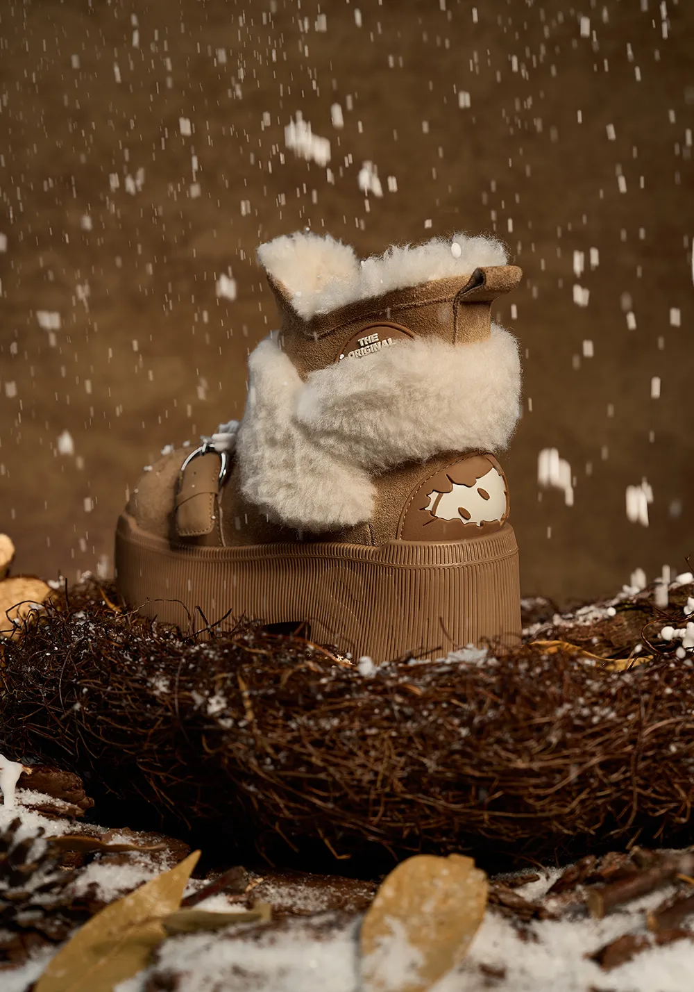 SMILEY丨Short Snow Boots-Camel