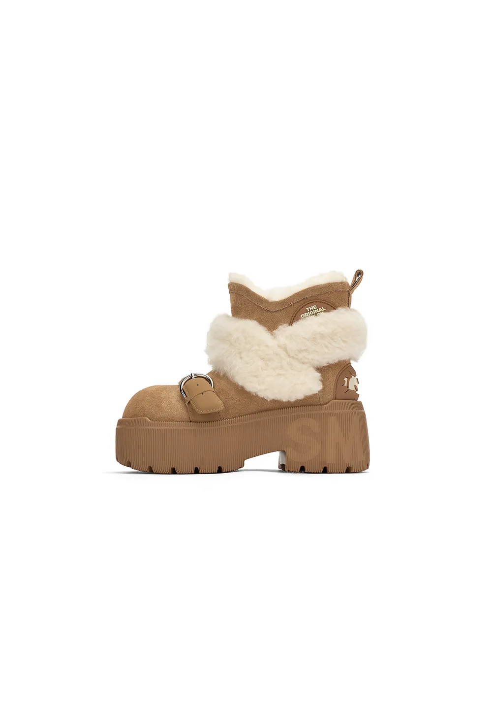 SMILEY丨Short Snow Boots-Camel