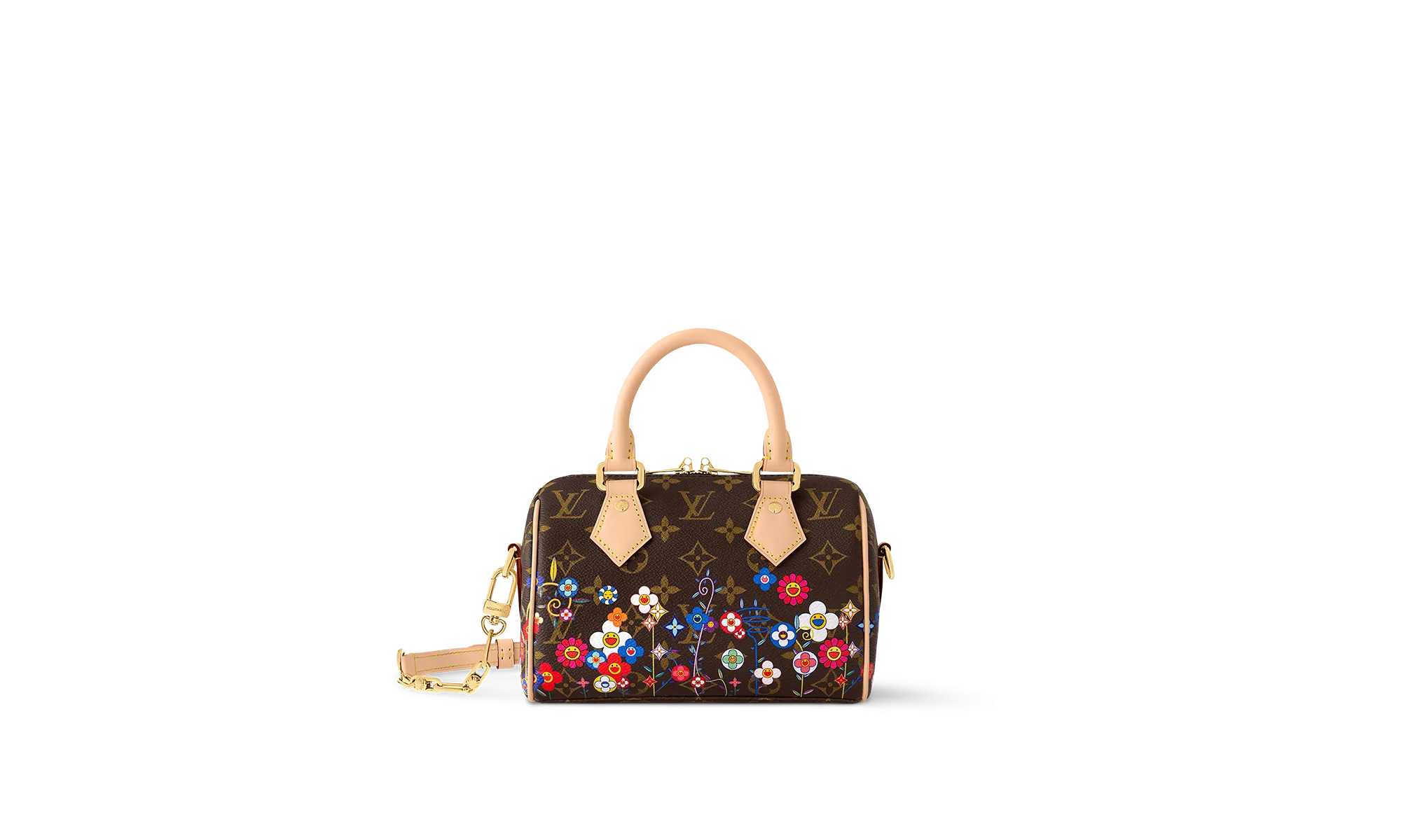 Speedy Bandouliere 20 "Takashi Murakami - Brown"