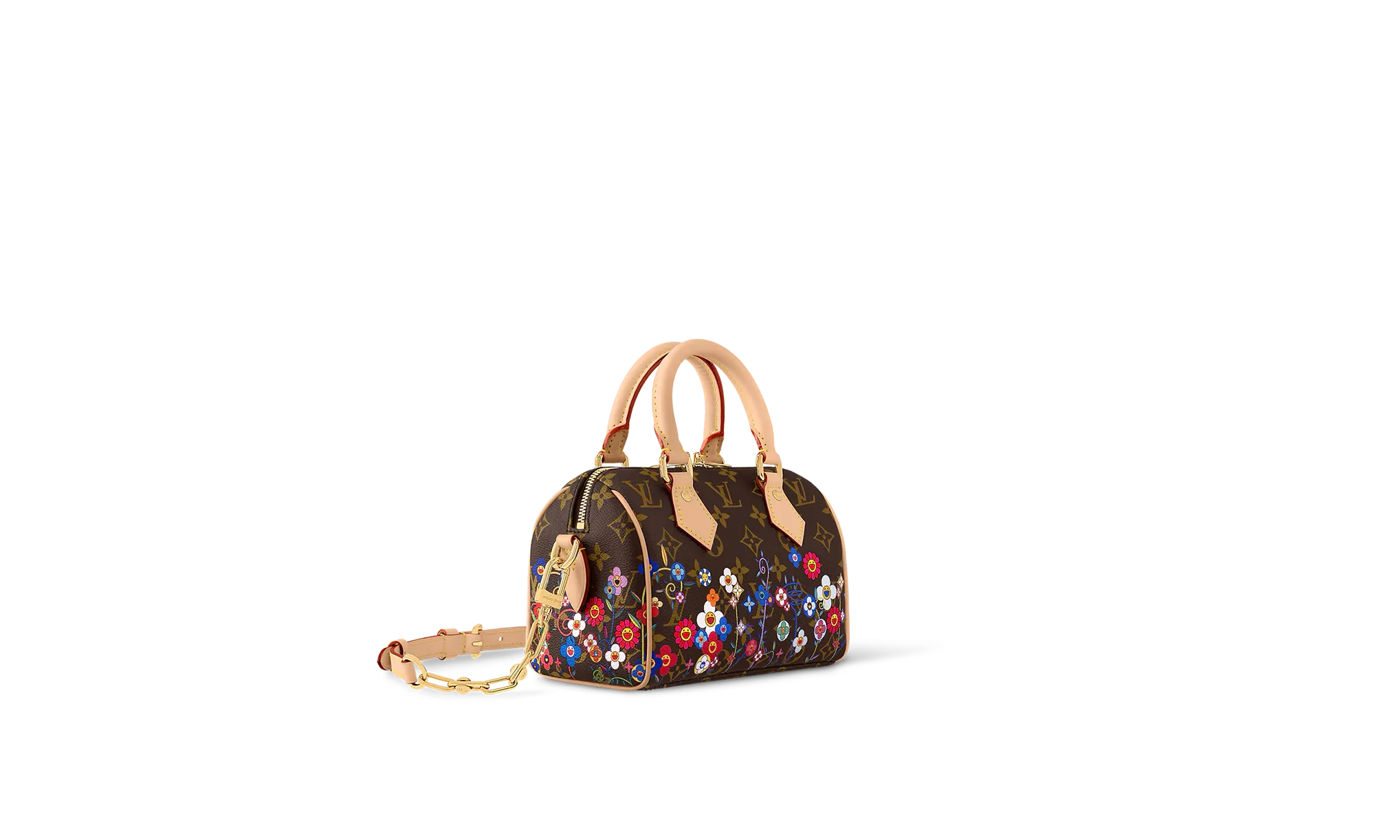 Speedy Bandouliere 20 "Takashi Murakami - Brown"