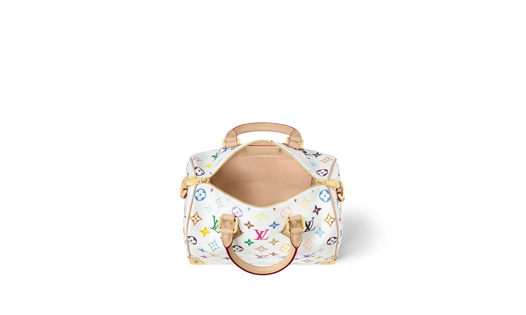 Speedy Bandouliere 25 "Takashi Murakami - White"