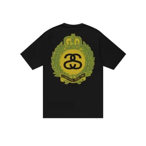 Stüssy Crown Wreath Pigment T-shirt Black
