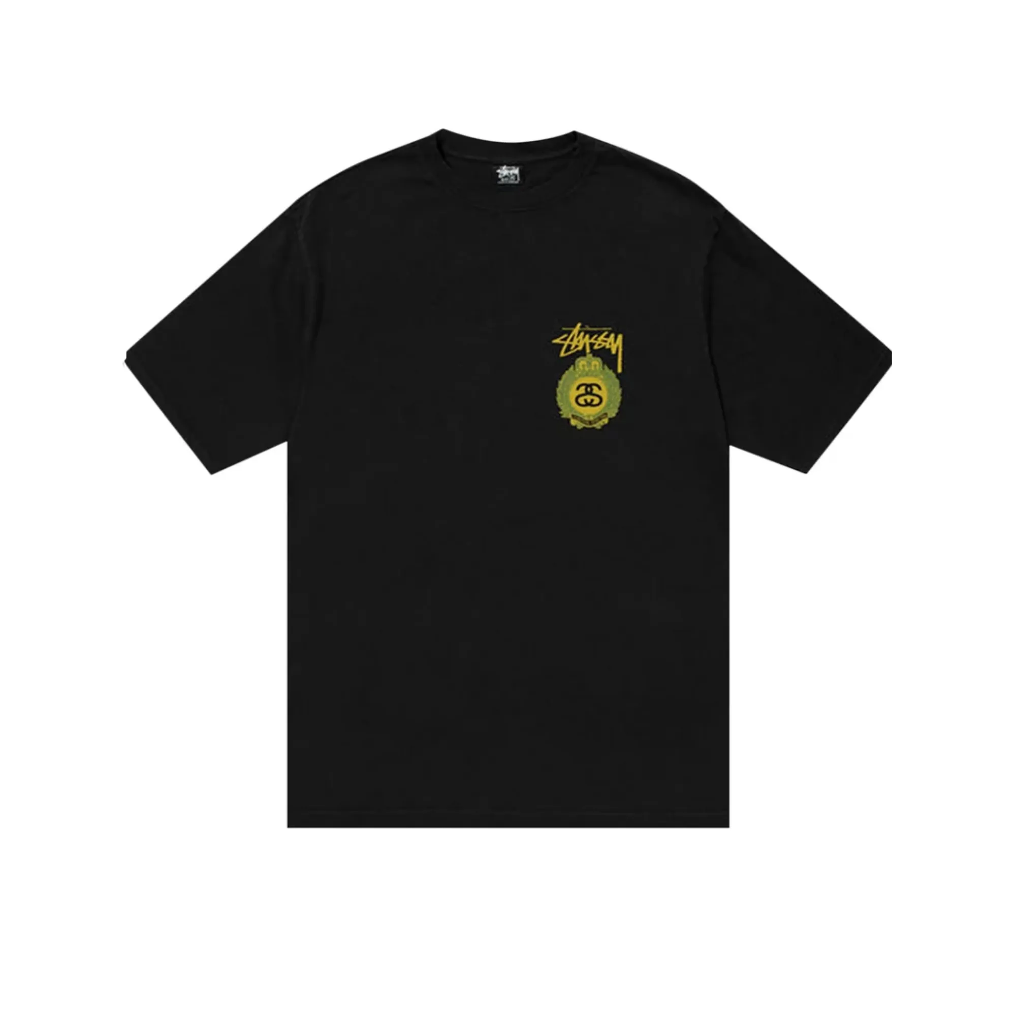 Stüssy Crown Wreath Pigment T-shirt Black