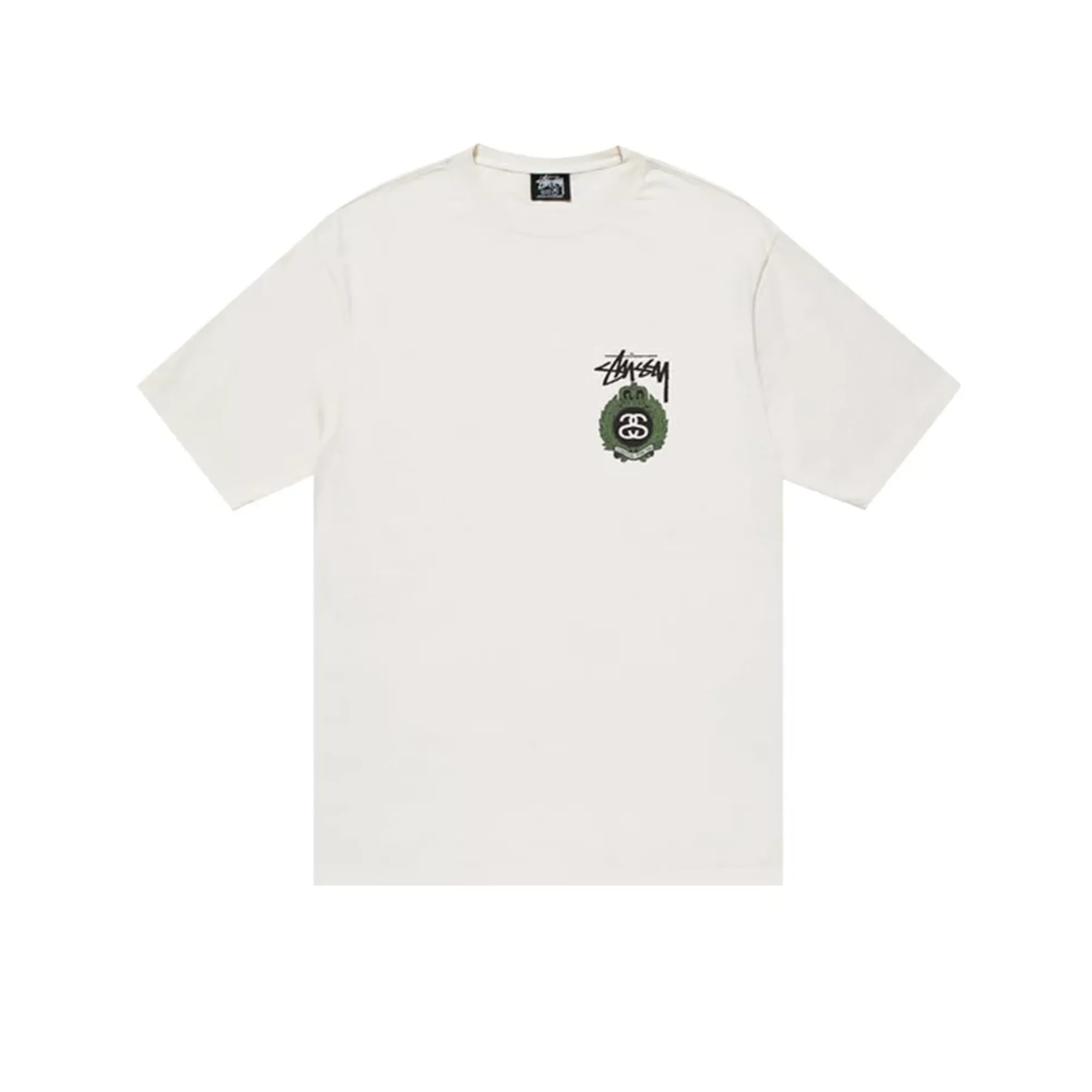 Stüssy Crown Wreath Pigment T-shirt White