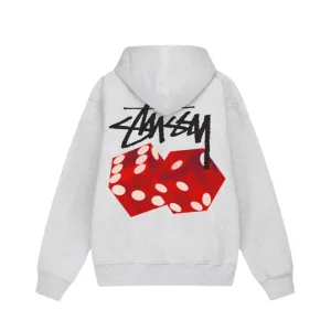 Stüssy Diced Out Hoodie Grey