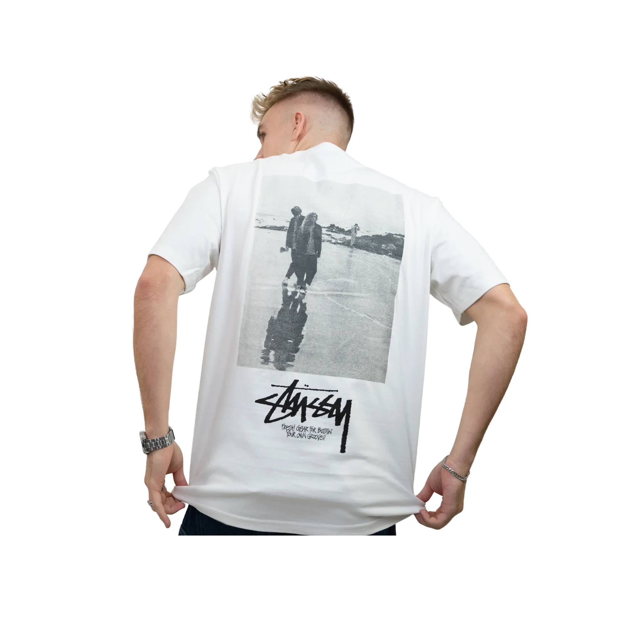 Stüssy Low Tide T-shirt White