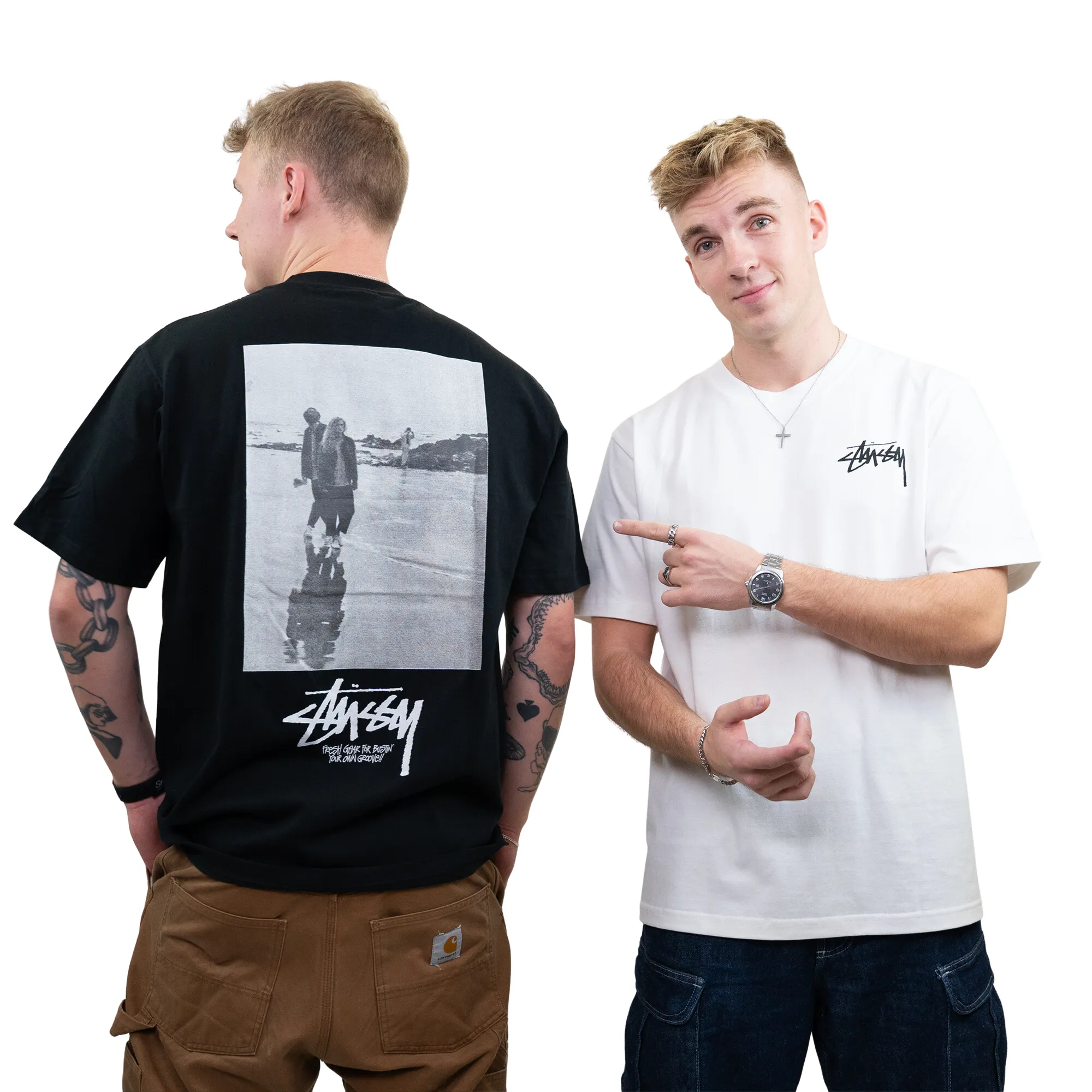 Stüssy Low Tide T-shirt White