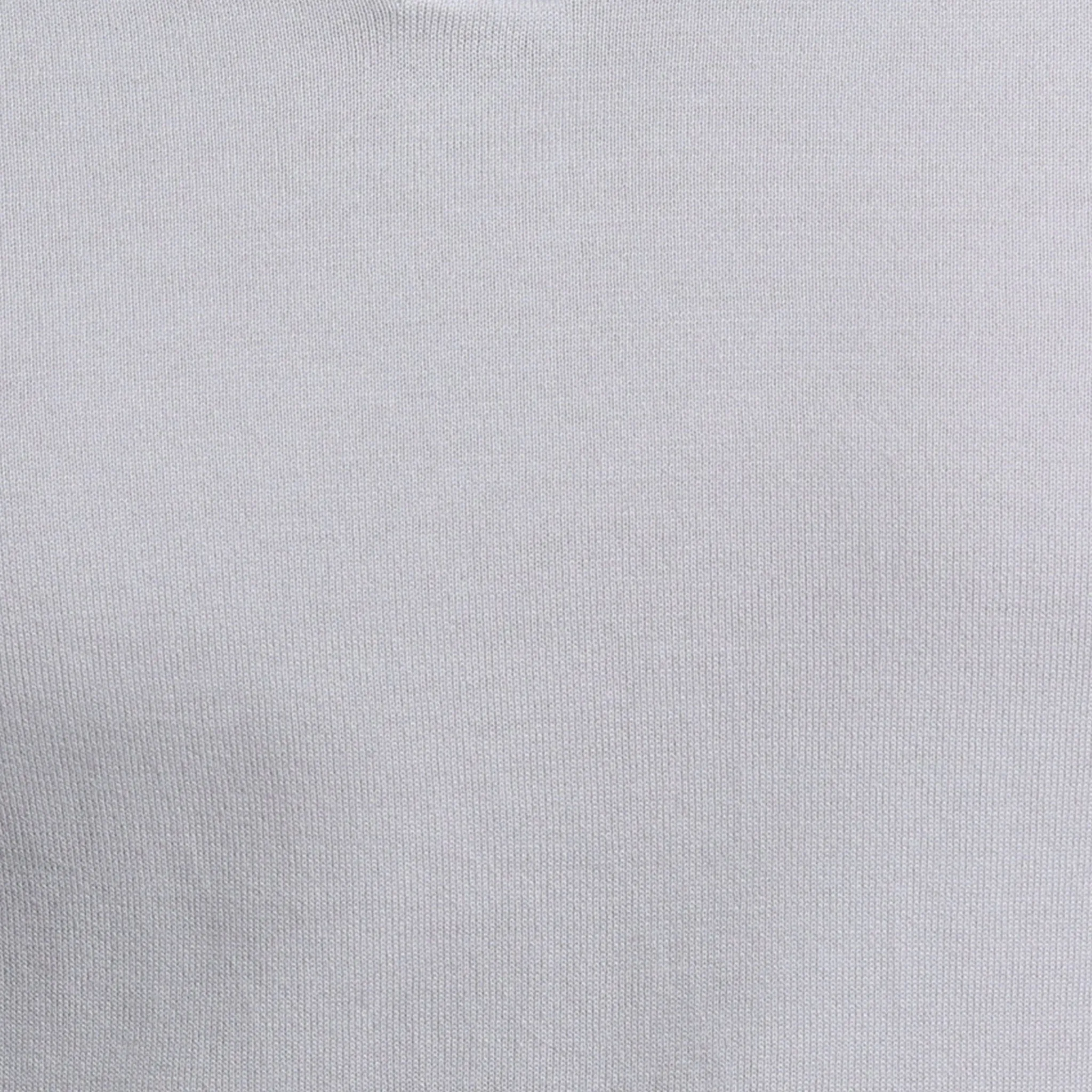 The Maranello Contrast Collar Polo Grey - Tailored Fit