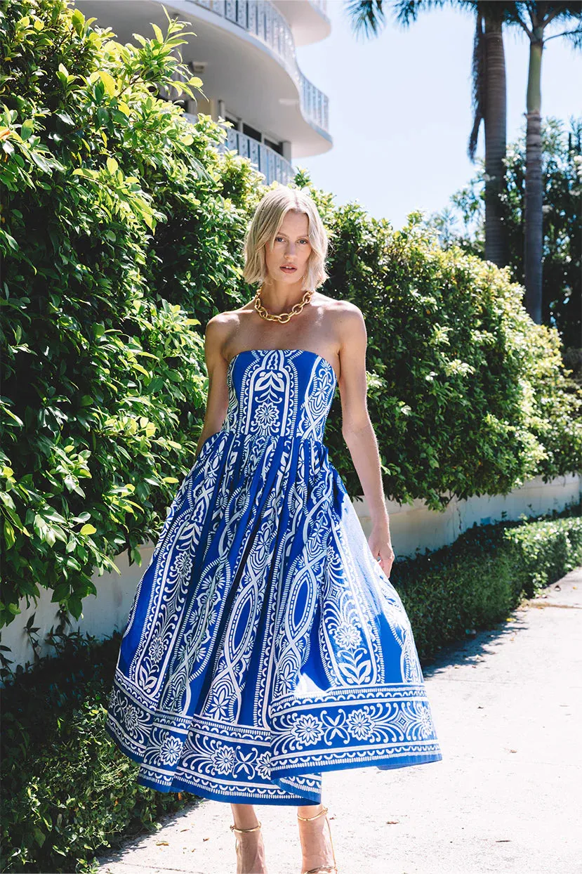 Torres Dress Rowan Cobalt