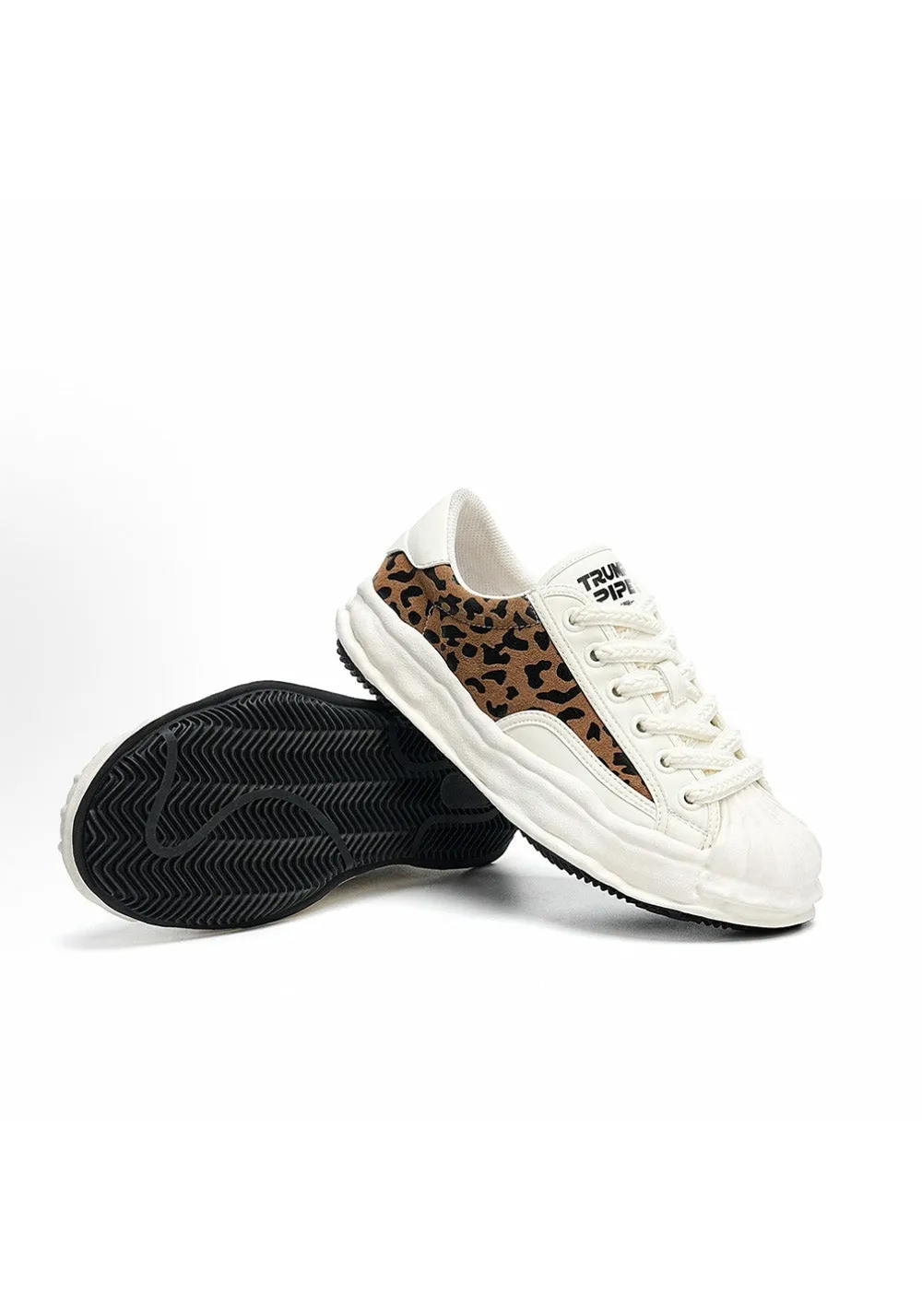 TRUMPPIPE丨Melted Shell-Toe Sneakers