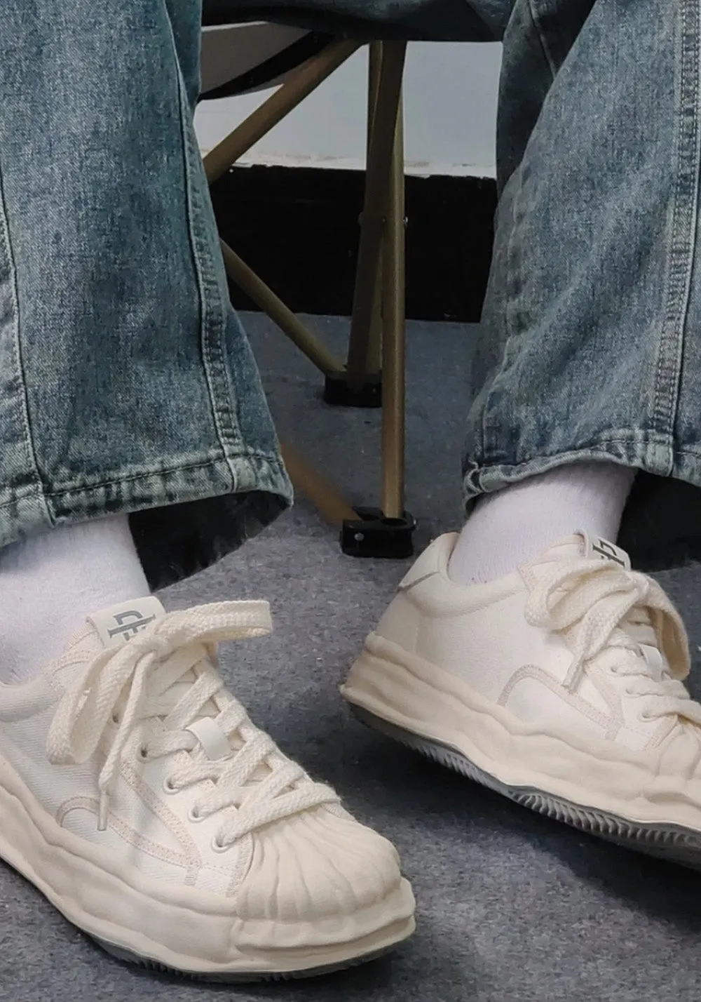 TRUMPPIPE丨Melted Shell-Toe Sneakers