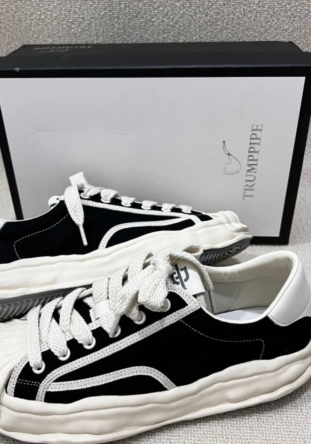 TRUMPPIPE丨Melted Shell-Toe Sneakers