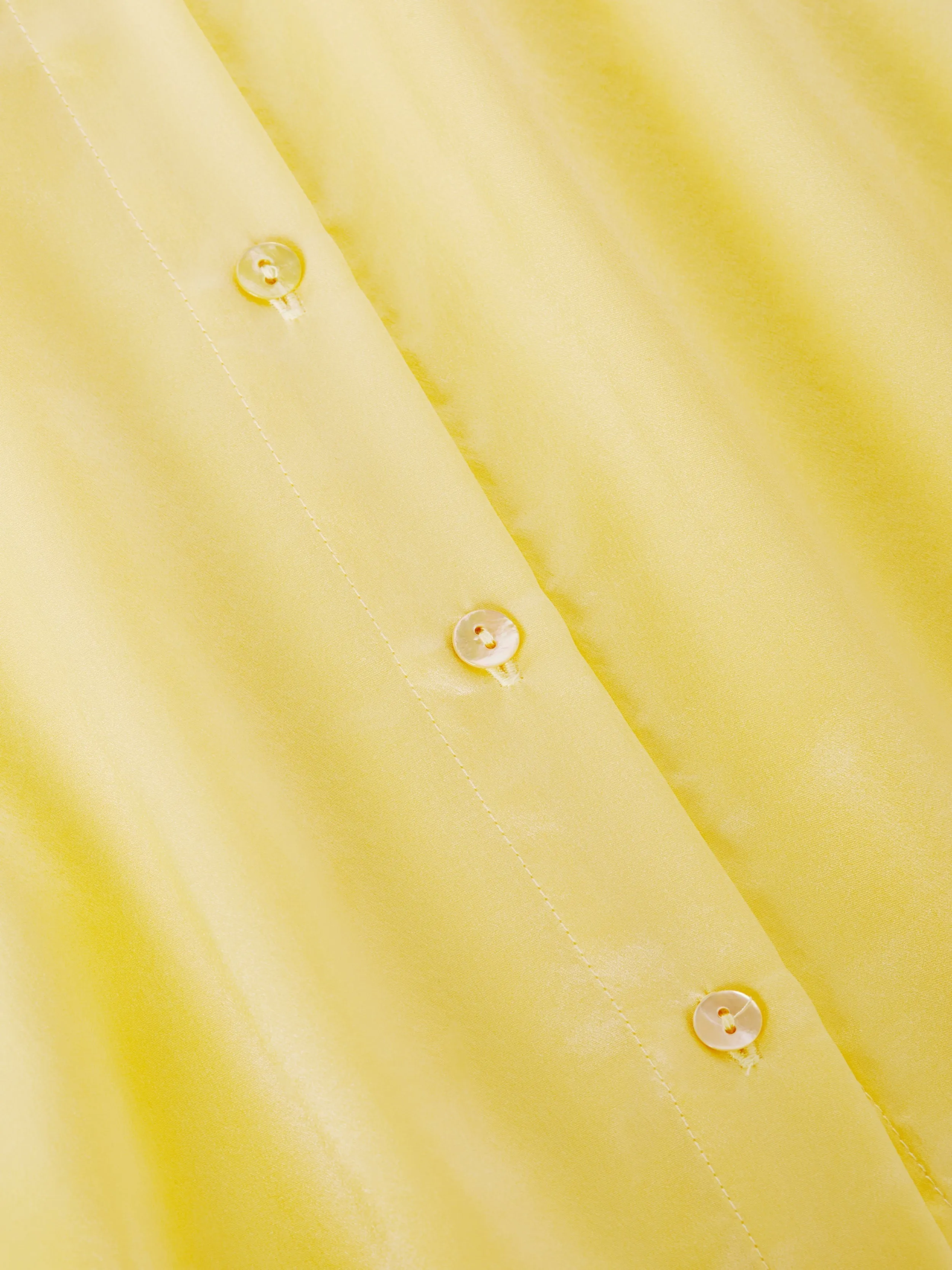 Tyler Silk Blouse Pale Yellow