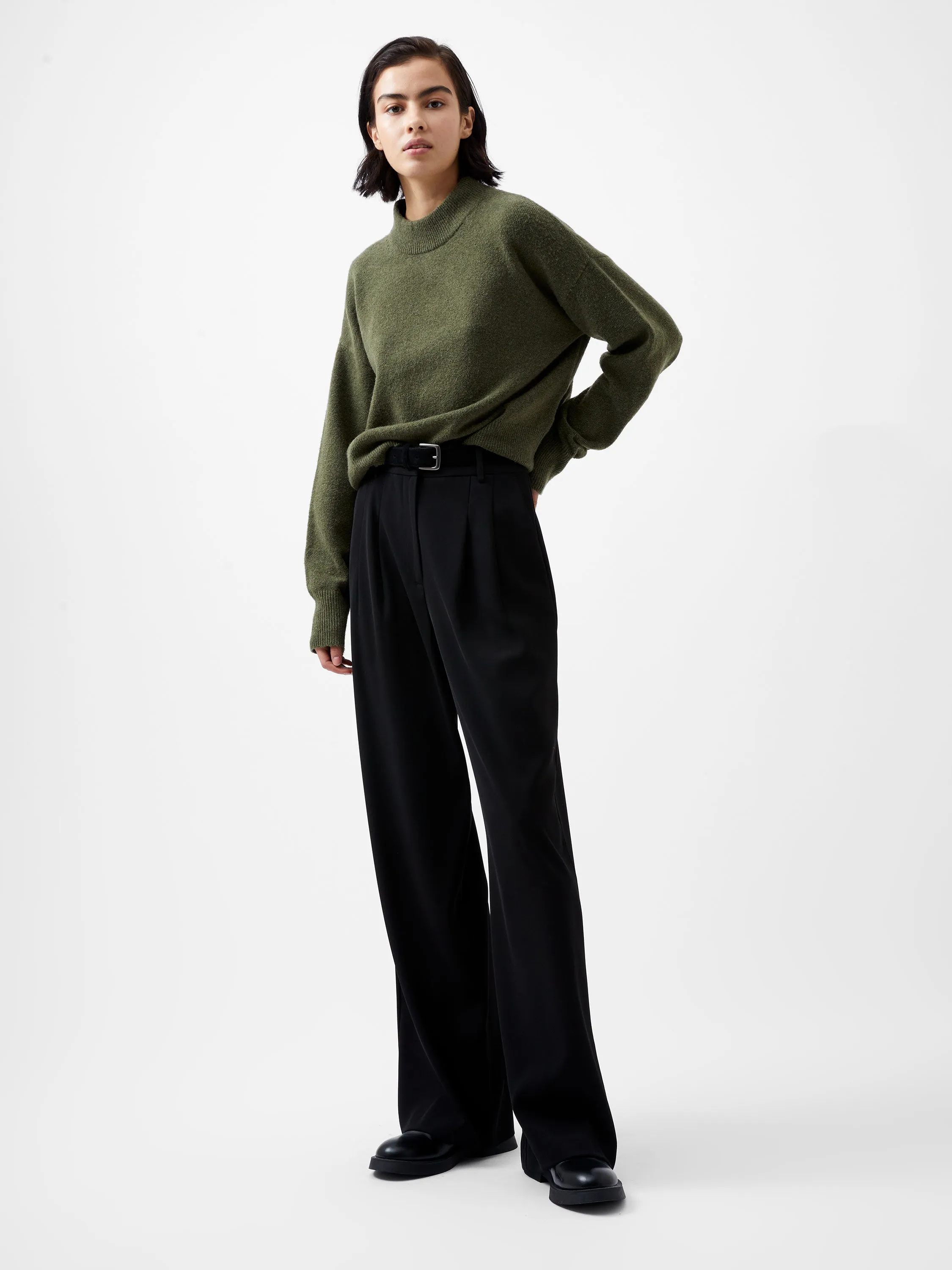 Vhari Recycled Grown On Neck Jumper
