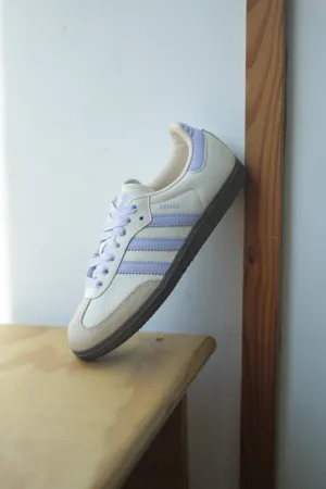 W SAMBA OG CREAM WHITE/VIOLET TONE