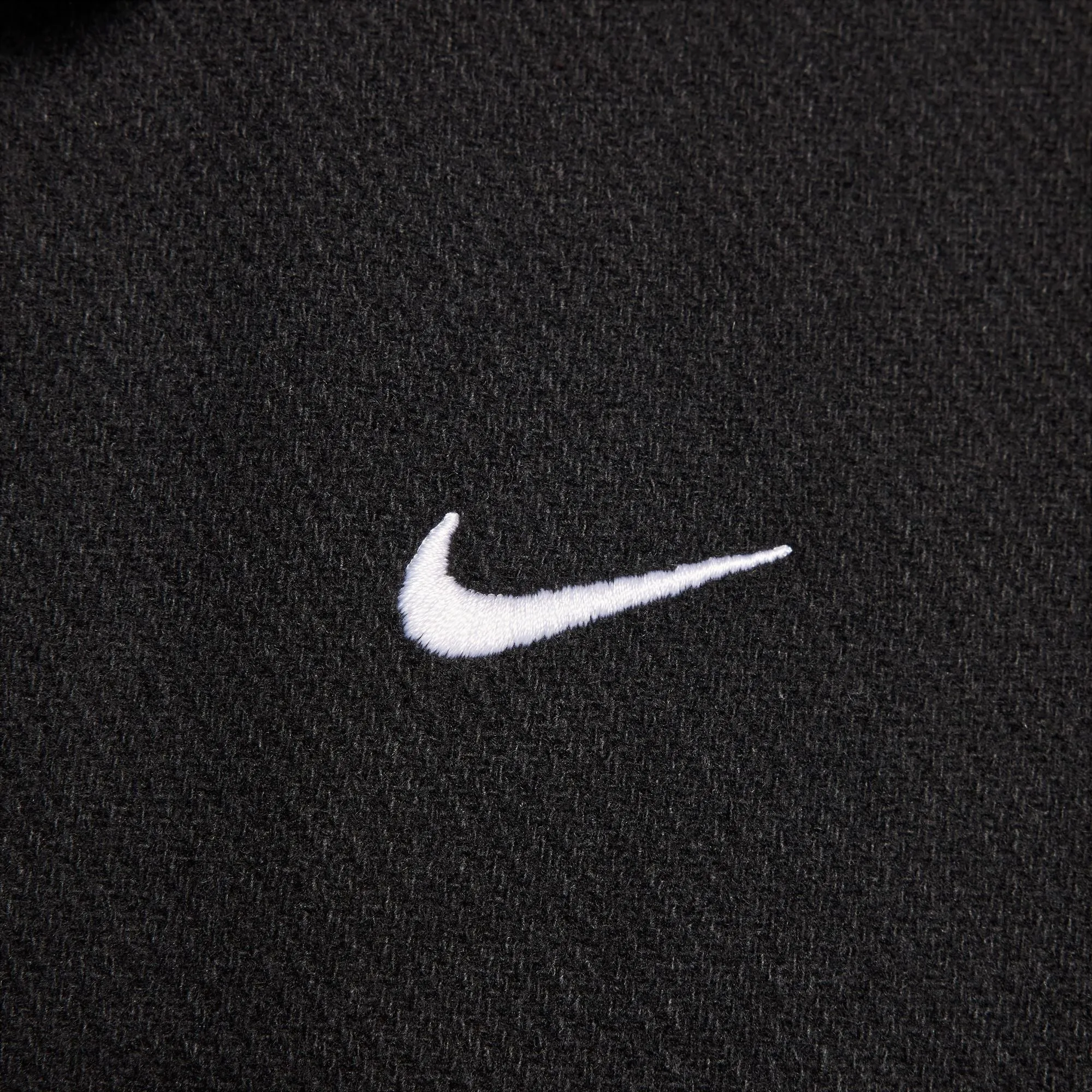 WOOL VARSITY JACKET BLACK