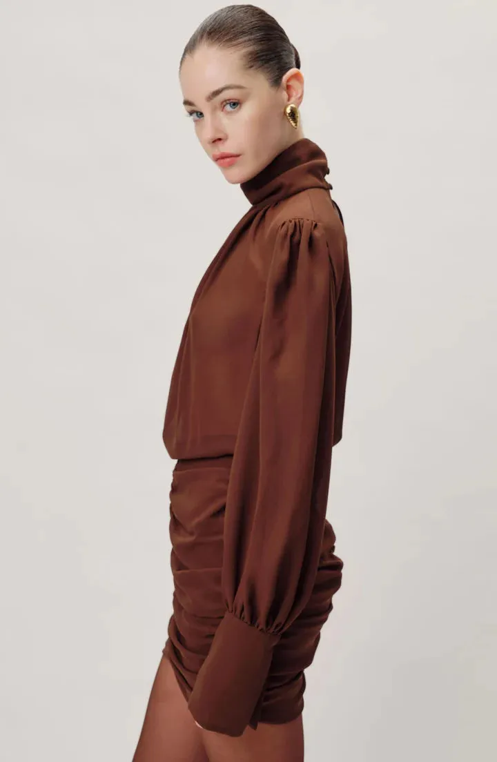 Yebba Dress - Chocolate