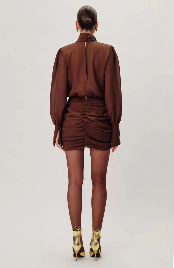 Yebba Dress - Chocolate